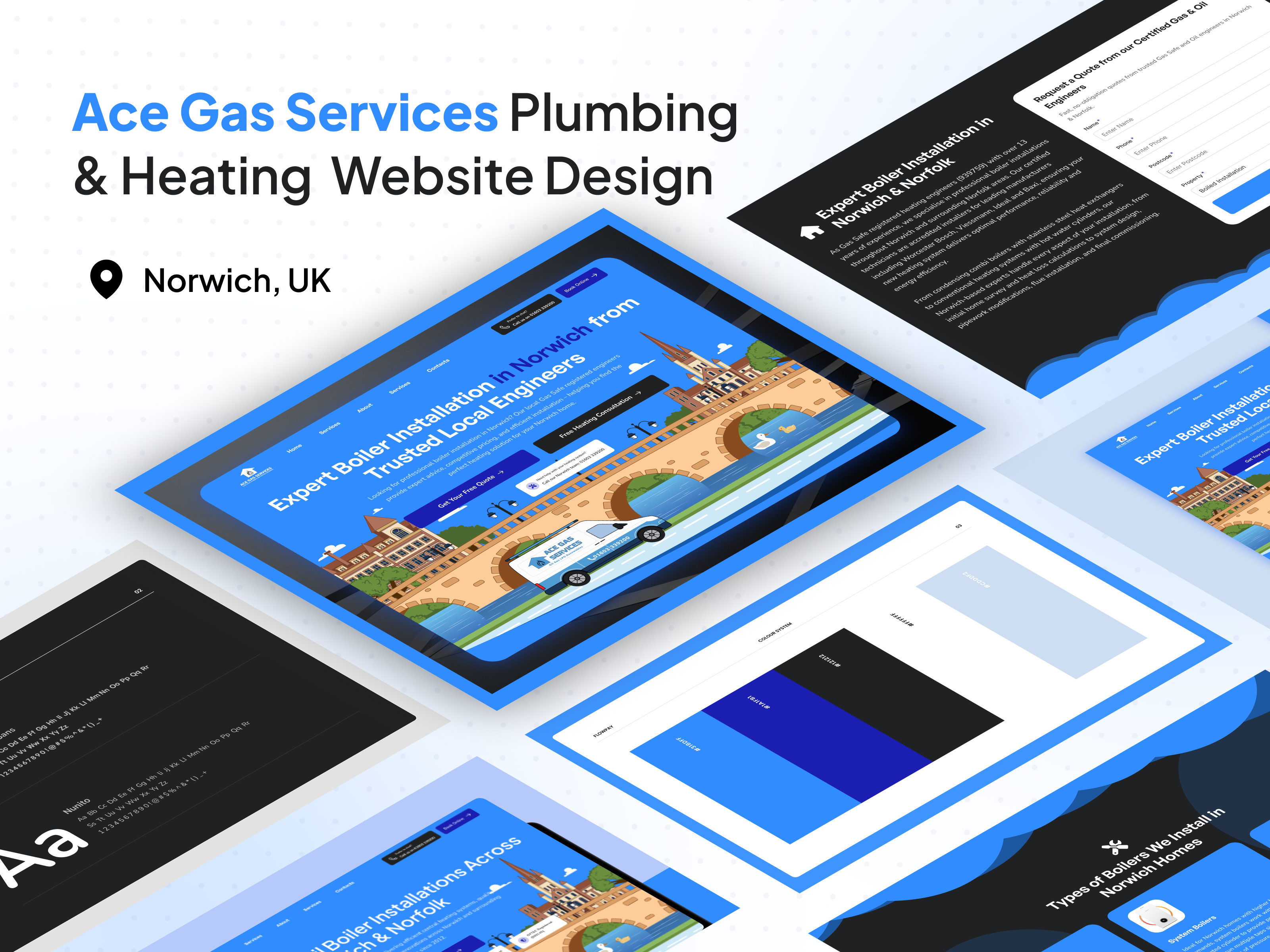 Ace Gas Services Website — Ace Gas Services portfolio preview