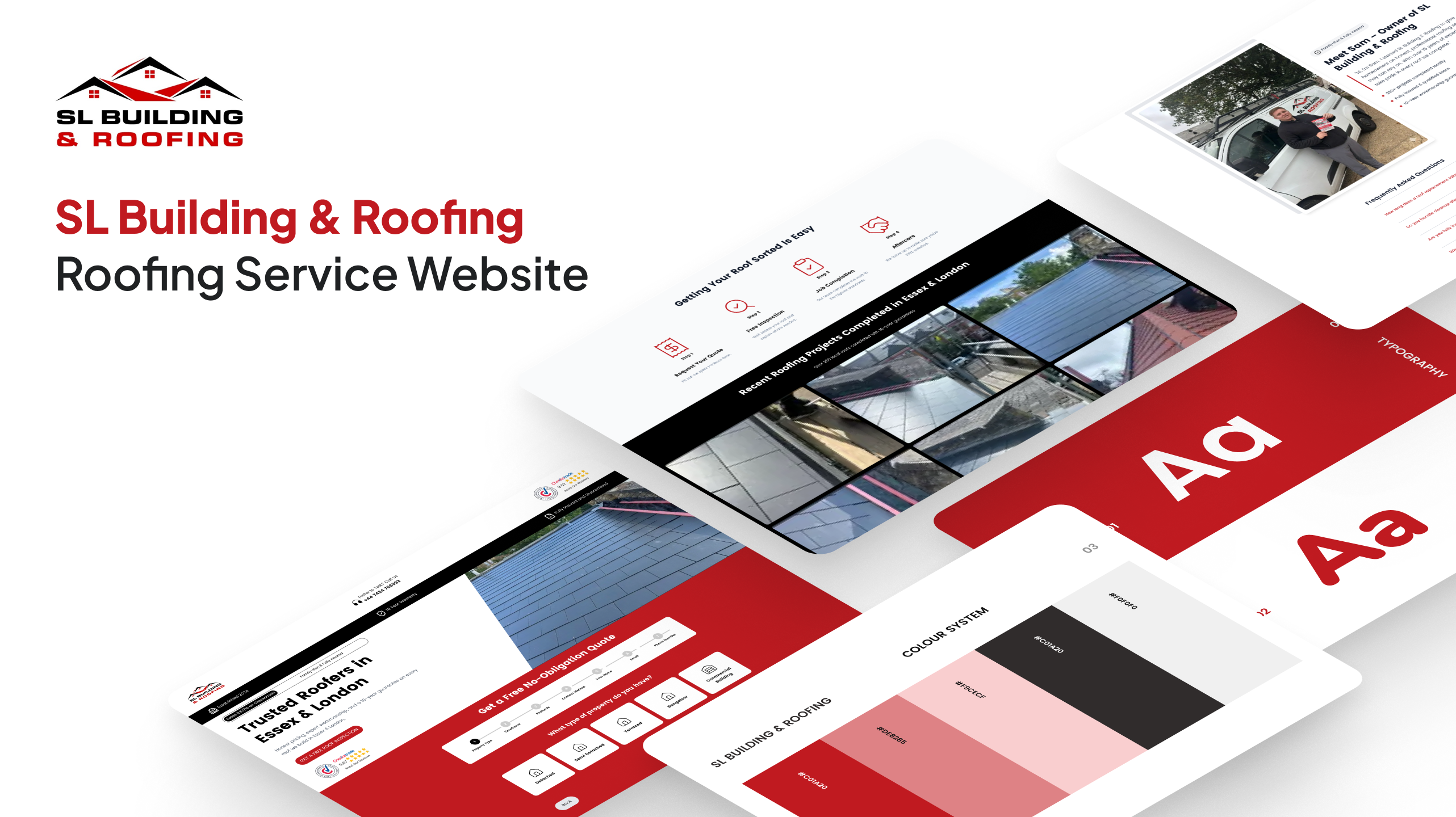 SL Building & Roofing — SL Building & Roofing portfolio preview